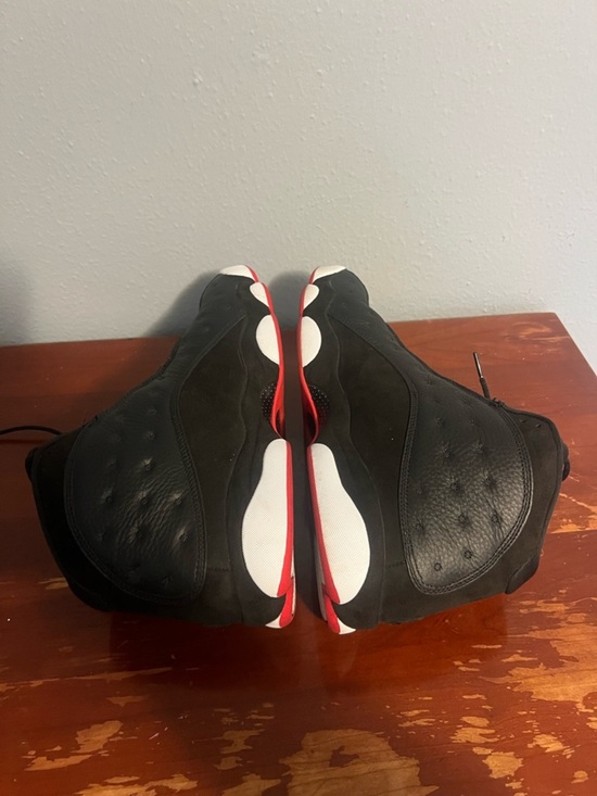 Jordan Men\'s Black and Red Retro Basketball Shoes Air Jordan 13 Playoffs 2023 main image 10
